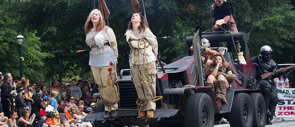 Prisoners taken in mad max fashion
