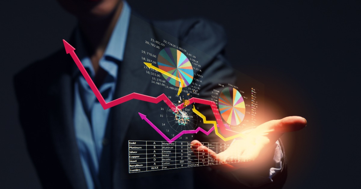 business leader sharing data and reporting