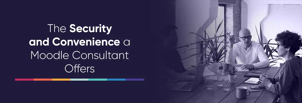 The Security and Convenience a Moodle Consultant Offers