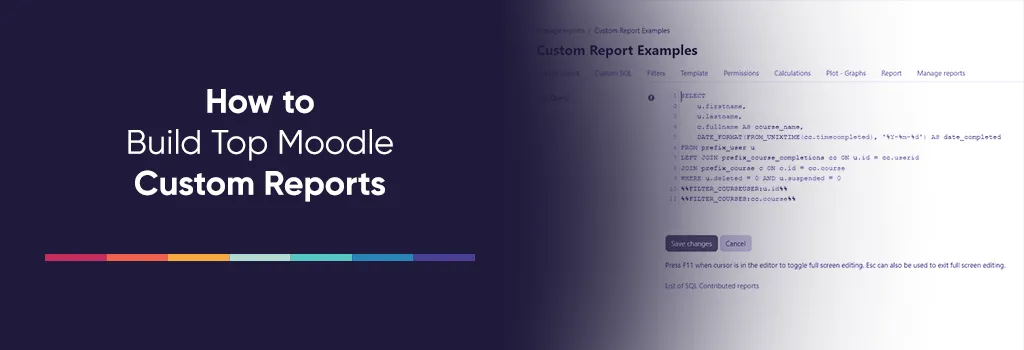 How to Build Top Moodle Custom Reports - Moodle Student Engagement Report Examples How to Build Top Moodle Custom Reports - Moodle Student Engagement Report Examples