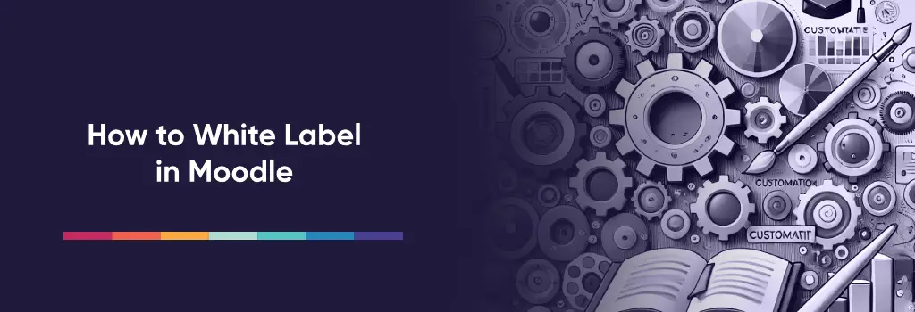 How to white label in moodle