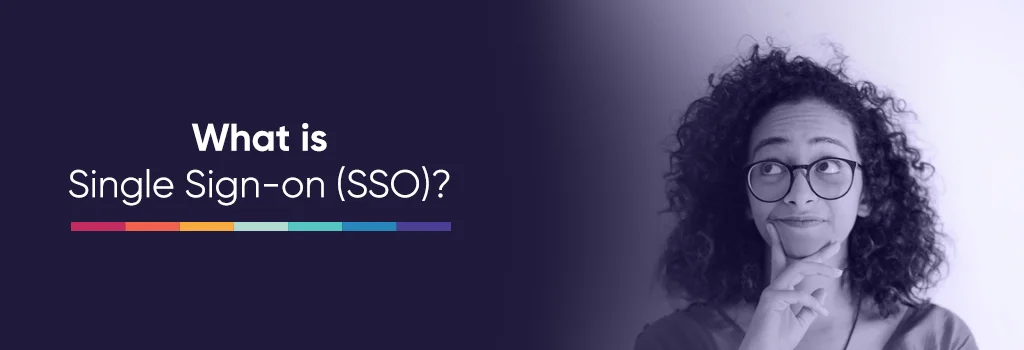 layd with finger on the chin and thinking expression - Single Sign-on (SSO) for Moodle, article banner / article image