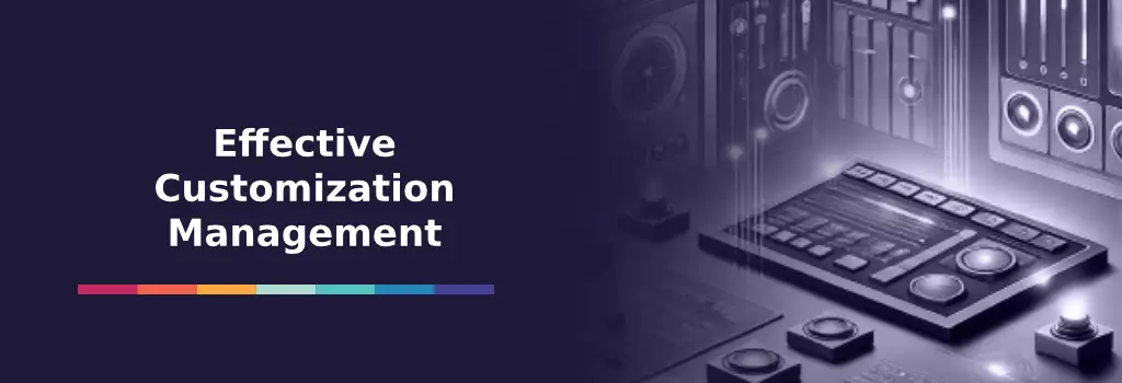 Effective Customization Management - Best Practices for Managing Custom Moodle Themes Control panel interface symbolizing theme customization tools - Best Practices for Managing Custom Moodle Themes