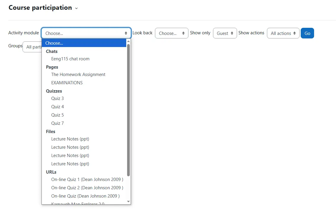 Course Participation - How To Enable Moodle Learning Paths Course Participation - How To Enable Moodle Learning Paths