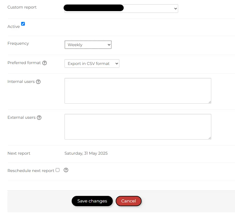 Custom Report - How to Automatically Send Moodle Reports Custom Report - Managing Moodle Upgrades with Iomad Moodle