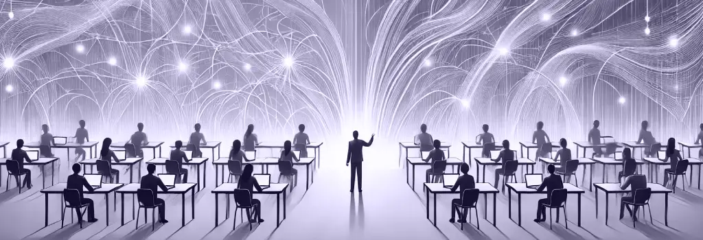 meeting with client in conference room - Improving Course Experience Using Built-in Moodle Features An expert guiding connected learners showing expert intervention in notification systems - Moodle Cron Not Running: Common Symptoms, Causes, and Fixes